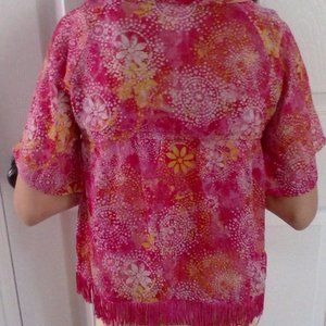 flowered blouse